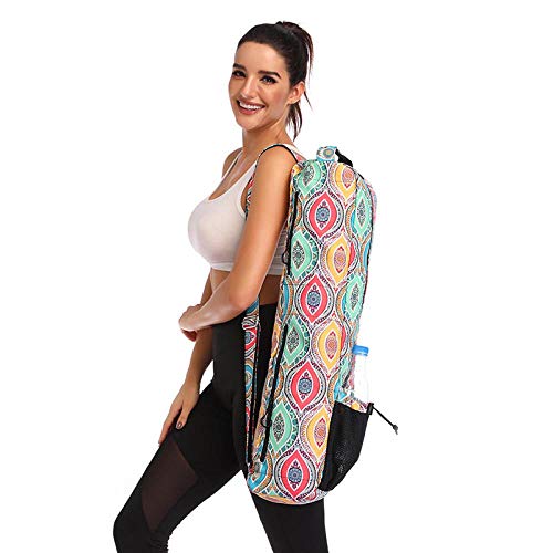 YYT Bolsa de Viaje Bolsa de Yoga para Hombres y Mujeres Bolsa de Viaje Bolsa de Viaje Bolsa de Ejercicios portátil Multifuncional de Gran Capacidad-Ojos_Los 72 * 18cm