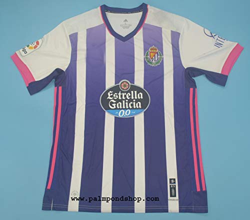 ZA Shon Weissman Real Valladolid White Soccer Jersey Camiseta DE FÚTBOL 2020-2021 (S)