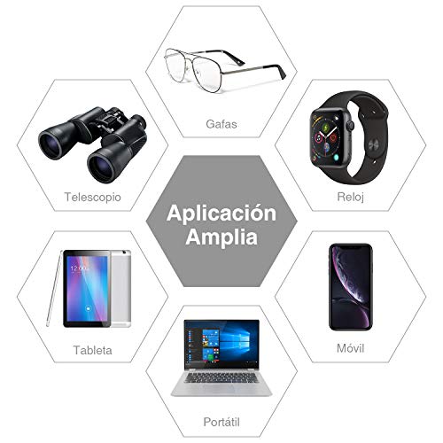 Zacro 49 en 1 Kits Limpieza Cámara Reflex Profesional para Cámaras Réflex y Lente Optica Cámaras Digitales DSLR Rebel EOS,Olympus,Sony Alpha NEX,NX,Carcasa Impermeable Negra