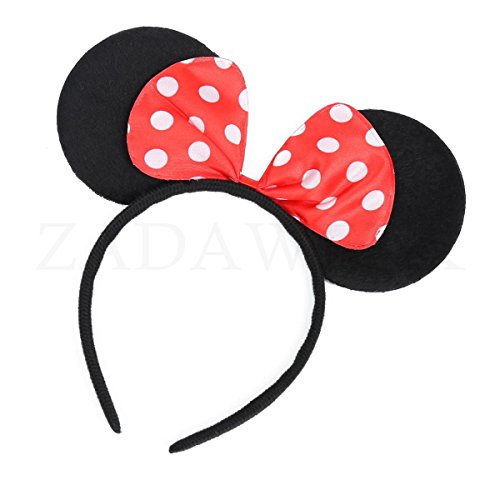 ZADAWERK® - Diadema - Mini Mouse - rojo - tipo02