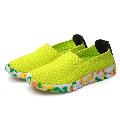 Zapatillas de Deporte para Mujer Otoño 2018 PAOLIAN Zapatos de Plano Dama Casual Cómodo Deportivo Moda Señora Senderismo Calzado de Trabajo Elástico Paño Aire Libre y Deporte