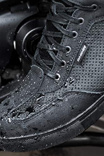 Zapatillas de Moto Impermeables SHIMA Rebel WP, Estilo Urbano, para Hombre, Color Negro