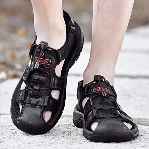 Zapatillas de Verano Fannyfuny Casuales Zapatillas Deportivas Sandalia Ligeras Zapatos Respirable Deportes Zapatillas Casa Abiertas para Hombre 38-46