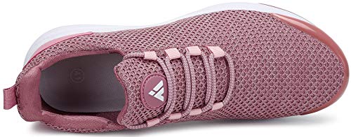 Zapatillas Deportivas Mujer Antideslizante Running Zapatos Gimnasio Transpirables Liviano Sneakers St.1 Rosa 38 EU