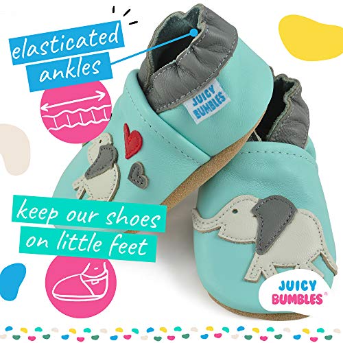 Zapatos Bebe Niña - Zapatillas Niña - Patucos Primeros Pasos - Elovefant 12-18 Meses