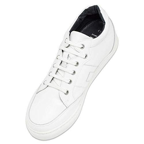 Zapatos de Hombre con Alzas Que Aumentan Altura hasta 6 cm. Fabricados en Piel. Modelo Ibiza A