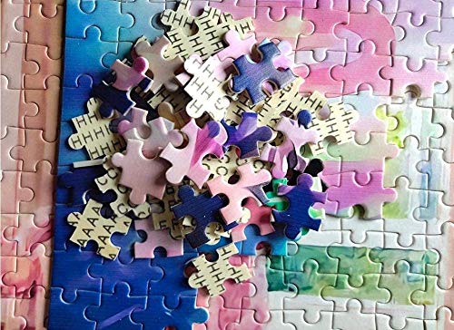 ZDWTXA Rompecabezas de Madera 1000 Piezas Maquillaje de Sirena de Dibujos Animados Rompecabezas Muy desafiante Rompecabezas decoración del hogar Rompecabezas Juego de Regalo de Rompecabezas