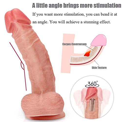 ZDXR8 Ręạlīstạs Cônșộlạdôręș Sęxụạles para Mújęr Vībrādőr Clítøríș y pųṋtọ Ġ Ręạlīstạș Sęxúàlęș mújęr vībrādőr Silicona Vęņtôsạ para Mújęres con Māndô Distānciā, 8 Telescopic Vibration