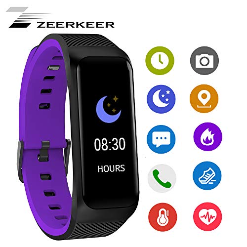 zeerkeer Waterproof Women Smartwatch Records período de ovulación período menstrual seguimiento de la Forma física recordatorios información sobre La frecuencia cardíaca violeta