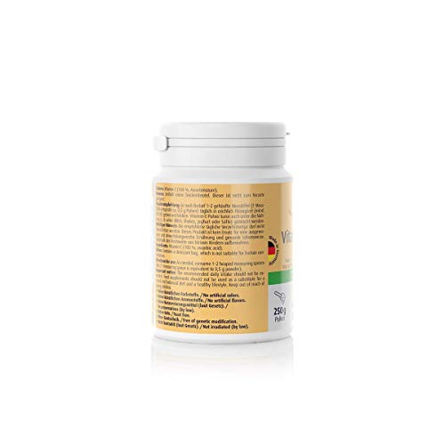 ZeinPharma Vitamina C Mono Polvo, 1er Pack (1 x 250 g)