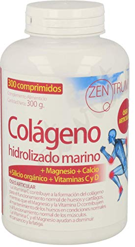 Zentrum Colágeno Hidrolizado Con Magnesio 300 Comprimidos de Ynsadiet