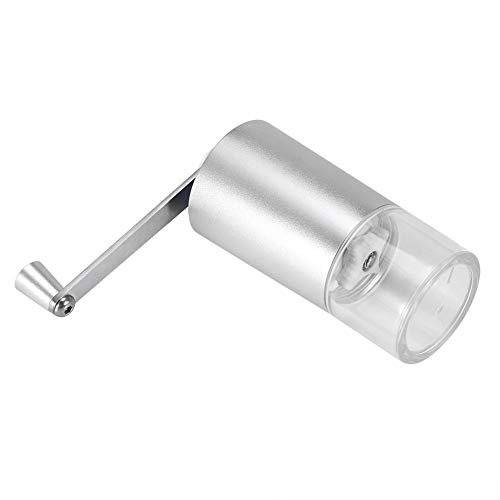 Zerone Molinillo de café en grano, molinillo de café manual portátil Molino de café en acero inoxidable Molinillo de café en grano(20g (for 1-2 people))