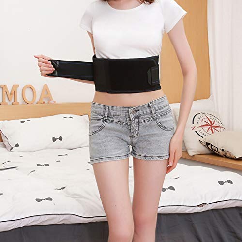 ZFF Cinturón De Apoyo Lumbar/For La Espalda, Auto-Calentamiento, Terapia Magnética, Ajustable, Mejora El Alivio De La Postura del Dolor Y La Prevención De Lesiones, For Hombres Y Mujeres (Size : L)