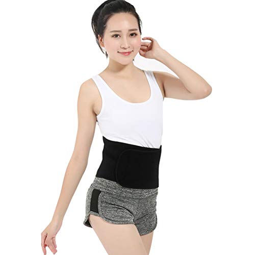 ZFF Cinturón De Apoyo Lumbar/For La Espalda, Terapia Magnética Autocalentable, Alivio Ajustable del Dolor, Reduce La Presión De La Cintura, For Hombres Y Mujeres (Size : M)