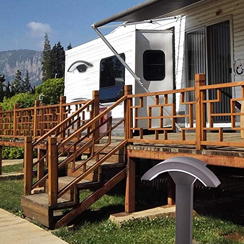 ZGGYA Tecnología moderna Arte Aplique simple LED dormitorio impermeable Lámpara de pared exterior Patio Jardín Villa Park Light Bracket Gate luces de la pared del edificio de la sala creativas Luces d