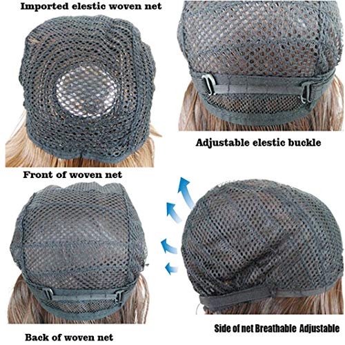 ZGYQGOO Peluca de Fiesta de Cosplay de Disfraz de Anime de 24"60 cm de Largo, Pelucas de Pelo Completo sintéticas Resistentes al Calor sedosas con Flequillo para Mujeres (24" Rizado, Blanco)