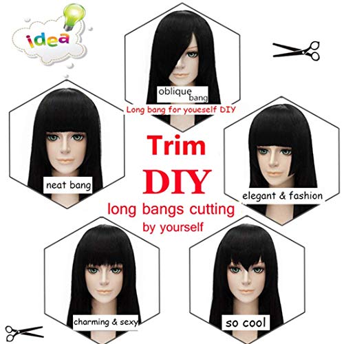 ZGYQGOO Peluca de Fiesta de Cosplay de Disfraz de Anime de 24"60 cm de Largo, Pelucas de Pelo Completo sintéticas Resistentes al Calor sedosas con Flequillo para Mujeres (24" Rizado, Blanco)