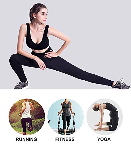 ZHENROG Pantalones para Adelgazar, Mallas Deportivas Mujer, Pantalón de Sudoración Adelgazantes, Leggins Anticeluliticos Fitness, Mallas Termicas de Neopreno para Deporte (M)