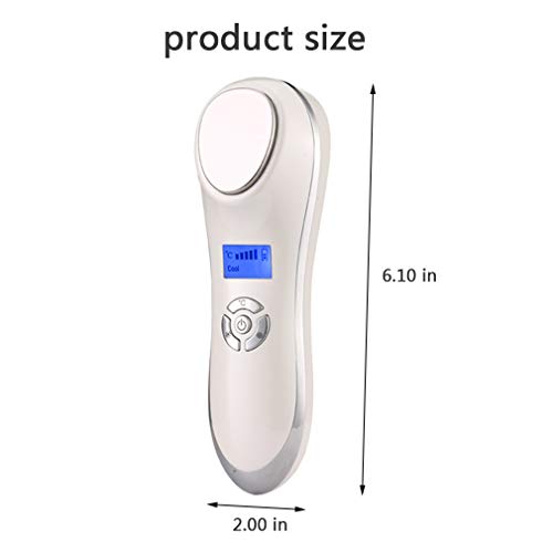 ZhiLianZhao Facial Caliente Y Frío Masajeador De Ojos Máquina De Apriete Facial con Una Temperatura Desde 5 A 42 Grados para Masaje En Calor Y En Frío