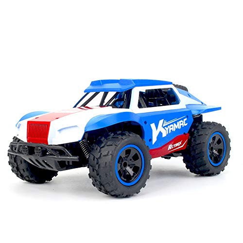 ZHUANYIYI SUV Remoto Desierto de Escalada Ruedas Grandes Corto Tarjeta Fuera de la Carretera Deportes de la Mirada Semi-Continua con Relación Variable Transmission (Color : Rojo)