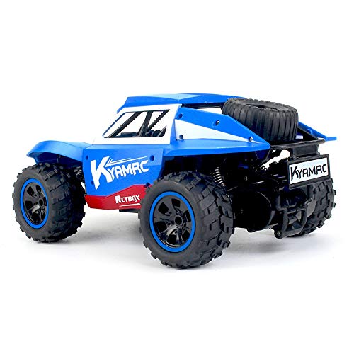 ZHUANYIYI SUV Remoto Desierto de Escalada Ruedas Grandes Corto Tarjeta Fuera de la Carretera Deportes de la Mirada Semi-Continua con Relación Variable Transmission (Color : Rojo)