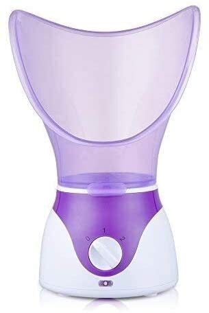 ZHUYU Facial de vapor Vapor SPA sinusal inhalador de niebla Crema hidratante Nano Vapor pulverizador for la nariz de la cara facial de la piel Máscara facial de aromaterapia humidificador Sauna difuso