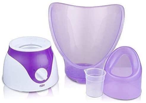 ZHUYU Facial de vapor Vapor SPA sinusal inhalador de niebla Crema hidratante Nano Vapor pulverizador for la nariz de la cara facial de la piel Máscara facial de aromaterapia humidificador Sauna difuso