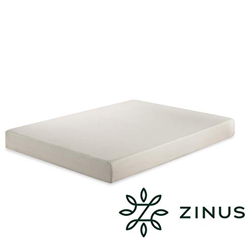 Zinus Colchón de Espuma viscoelástica con efecto memoria y capa Green Tea de 90x190x20cm, Certificación OEKO-TEX®