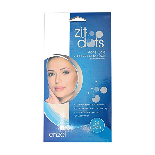 zitdots acné tratamiento lunares by Enzel – Invisible parches diseñado de absorción para disolver Espinillas de la noche