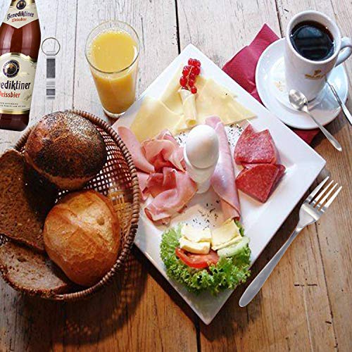 ZKSM Cubiertos para Camping, Set de Cubiertos para Acampar de Acero Inoxidable con Estuche de Neopreno, Juegos de Cubiertos Ideales para Acampar, Picnic, Festivales y Viajes（5pcs）