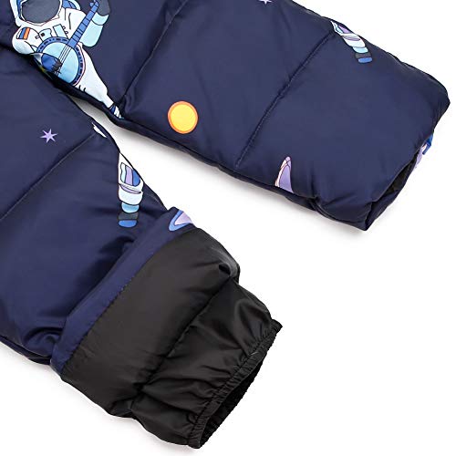 ZOEREA 2 Piezas Traje de Nieve Niños Abrigos Chaqueta con Capucha + Pantalones Niña Niño Ropa de Invierno Set