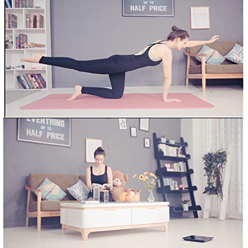 ZOETOUCH Báscula de Baño, Escala Inteligente Balanza Digital Báscula IMC Inalámbrica Analizador de Composición Corporal Monitor de Estado Físico con App para Android e iOS 11-396lb/5-180kg