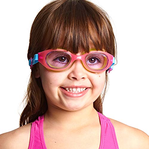 Zoggs Little Sonic Air Gafas de natación, Bebé-Niños, Rosa/Azul/Verde/Tintado, up to 6 Years