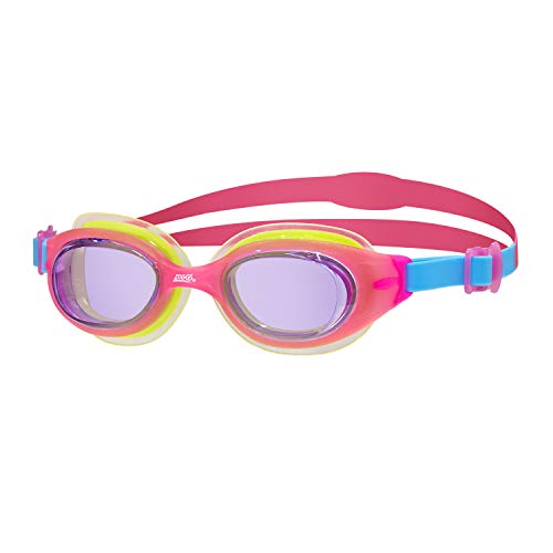 Zoggs Little Sonic Air Gafas de natación, Bebé-Niños, Rosa/Azul/Verde/Tintado, up to 6 Years