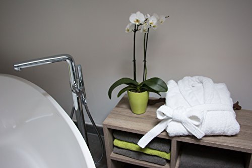 ZOLLNER Albornoz de Ducha para Hombre y Mujer, Talla XXXL, Otras Tallas, algodón