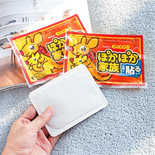 Zomtop invierno Chaleco térmico palillo Lasting parche de calor a mantener los pies mano cojines del pie del cojín de goma caliente aliviar la dismenorrea las mujeres (10 paquetes)