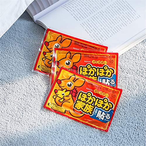 Zomtop invierno Chaleco térmico palillo Lasting parche de calor a mantener los pies mano cojines del pie del cojín de goma caliente aliviar la dismenorrea las mujeres (10 paquetes)