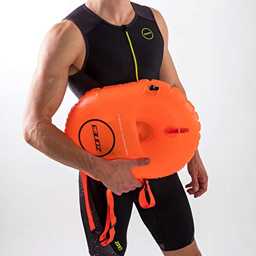 ZONE3 Bolsa de seguridad para nadar y control de hidratación, color naranja, talla única