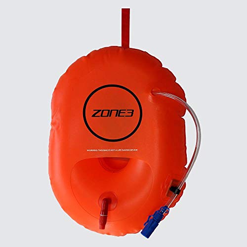 ZONE3 Bolsa de seguridad para nadar y control de hidratación, color naranja, talla única