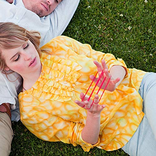 ZoneYan Juego Dedos Cuerda, Rainbow Ropes 10pcs, Juego Cuerdas Manos