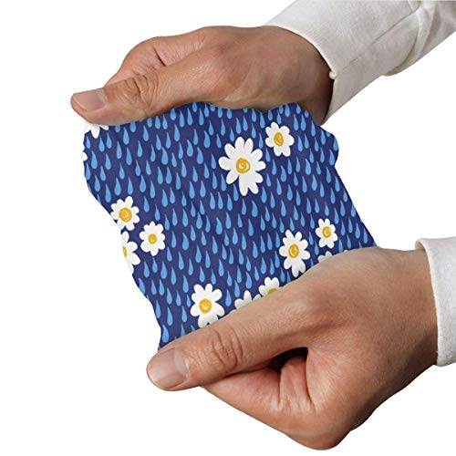 zsxaaasdf Blue Daisy Little Cute Cool Running Home Workout Sport Gym Gear Accessories Calf Compression Sleeve Leg Jobs Running Half Foot Guard Protective Supports Guards