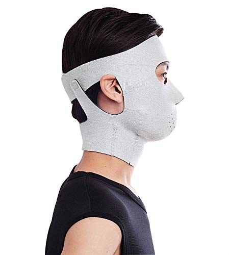 ZTBXQ Cuidado de la Belleza   Cara Fina   y reafirmante Fina Anti flacidez Cara Fina Artefacto de Cara Fina Belleza con Banda para el Cuello de Hombre Modelado Facial