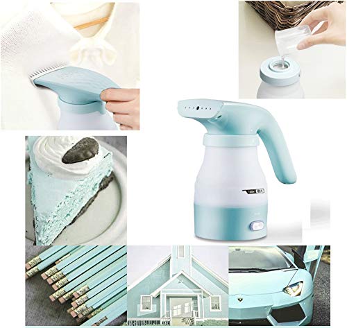 ZTCWS Vapor de la Ropa, 600W portátil Plegable Ropa con Vapor 100ML del Tanque de Agua, Potente Plancha Las Arrugas Remover for/Home del Recorrido