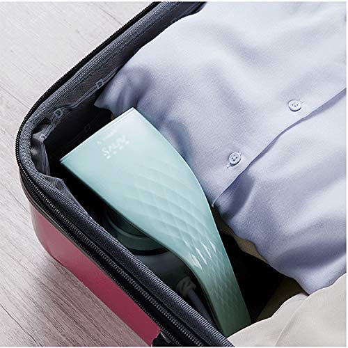 ZTCWS Vapor de la Ropa, 600W portátil Plegable Ropa con Vapor 100ML del Tanque de Agua, Potente Plancha Las Arrugas Remover for/Home del Recorrido