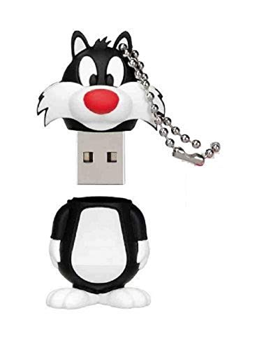 ZUBER - Memoria® 32 GB, diseño de dibujos animados Lovely Sylvester Flash USB de 8 GB Pen Drive Memory Stick gran regalo - vendedor de Reino Unido Envío en 24 horas.