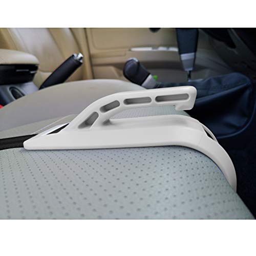 Zuwit Ajustador De Cinturón De Seguridad Para Mujeres Embarazadas, Comodidad Para El Vientre De Las Madres Embarazadas, Un Cinturón De Protección Imprescindible Para Las Madres Embarazadas (Blanco)