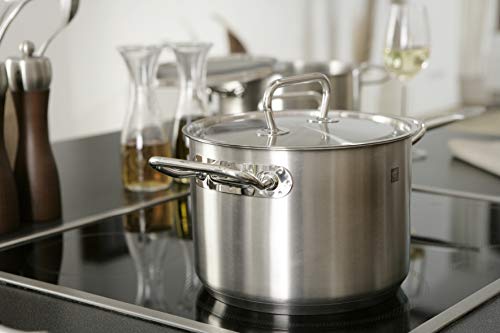 Zwilling Twin Classic - Batería de cocina, 5 piezas, Acero inoxidable, Apto para todo tipo de cocinas, incluída inducción