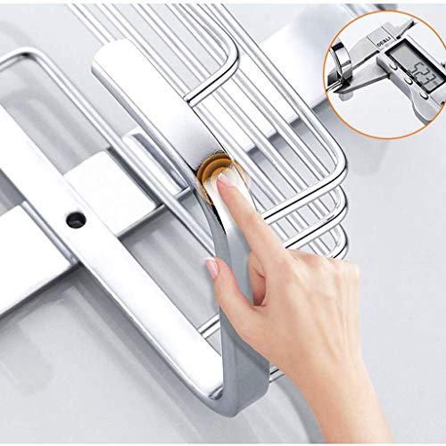 Zxb-shop Jaboneras Montado en la Pared del Plato de jabón, jabón de Acero Esponja sostenedor de la Bandeja con Ganchos for baño, Ducha de hidromasaje Cocina