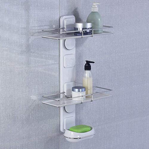 Zxb-shop Jaboneras Súper Potente succión del vacío de la Copa Jabonera - Titular Fuerte for baño y Cocina