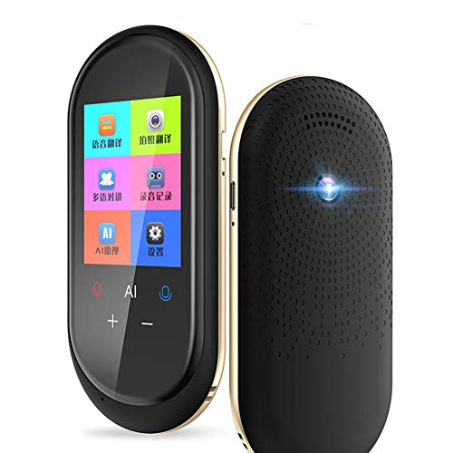 ZXGHS Traductor De Voz Instantáneo, 70 Traductores De Lenguaje Inteligentes/Apoyo A La Traducción De La Foto, Conveniente para Los Negocios, Estudio Y Colonos En El Extranjero